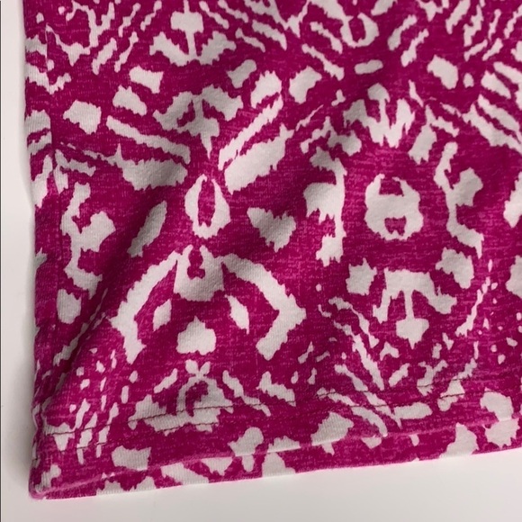 Ralph Lauren Bohemian print pink short sleeve Top women’s xs - Picture 3 of 6